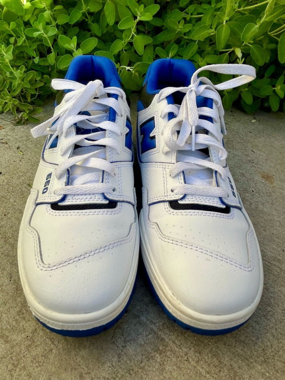 New Balance 550 White Royal Blue Men's size 8 Low-Top Sneakers BB550SN1 - Picture 7 of 7